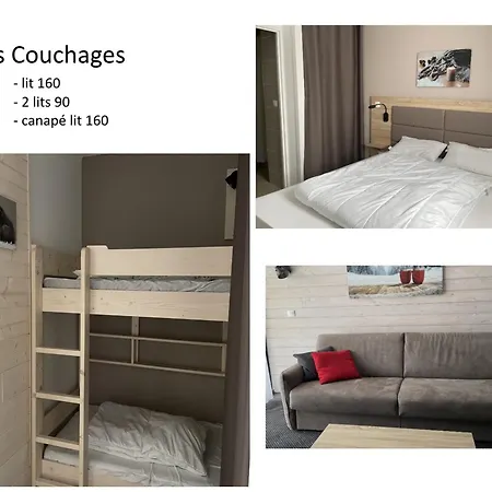 Apartman Avec Piscine, 6 Personnes, Gourette - Fr-1-860-30 *